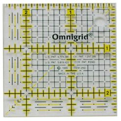 Ruler With Grid 2.5 X 2.5
