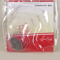 Sew Easy Template Hexagon Set 8 pcs