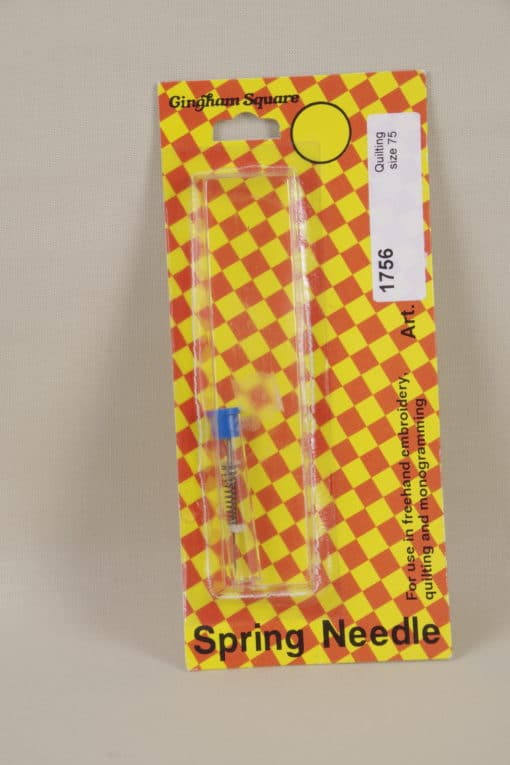 Gingham Square Spring Needle