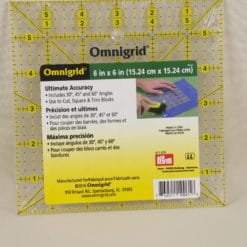 Ruler With Angles 6 X 6