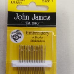 John James Embroidery Needles Size 7