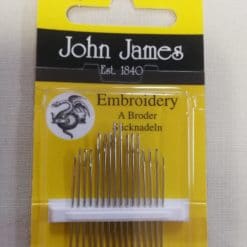 John James Embroidery Needles Size 5/10
