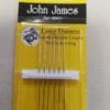 John James Embroidery Needles Size 16