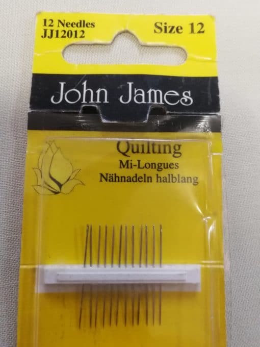 John James Embroidery Needles Size 12
