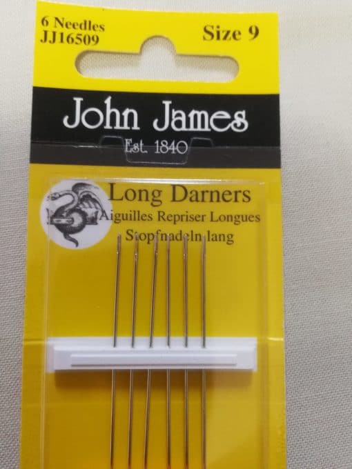 John James Embroidery Needles Size 9