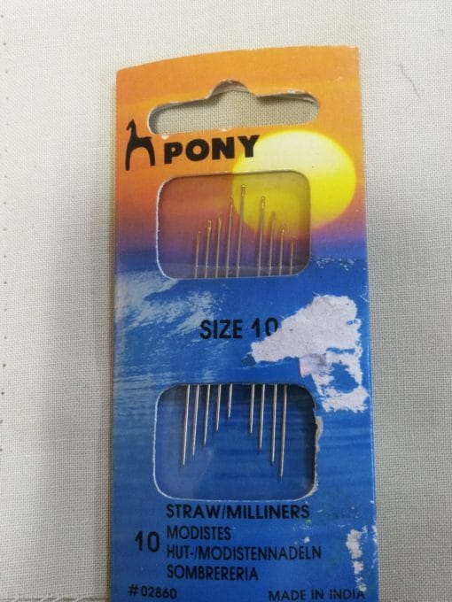 Pony Needles Size 10
