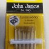 John James Embroidery Needles Size 7