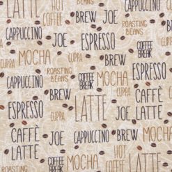 Studio Fabrics   Coffee Brake  Fabric