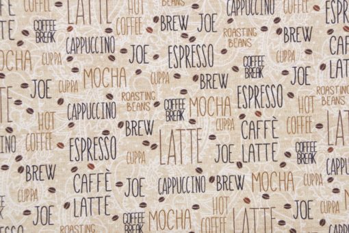 Studio Fabrics   Coffee Brake  Fabric