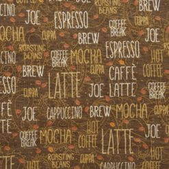 Studio Fabrics   Coffee Brake  Fabric