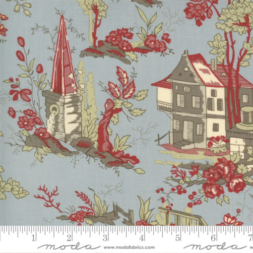 Jardin De Fleurs     Dusty Blue