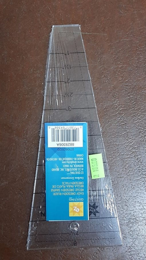 Quilting Dresden ruler