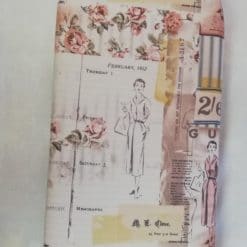 Mini Iron board 50cm x 22cm covered with cotton material.