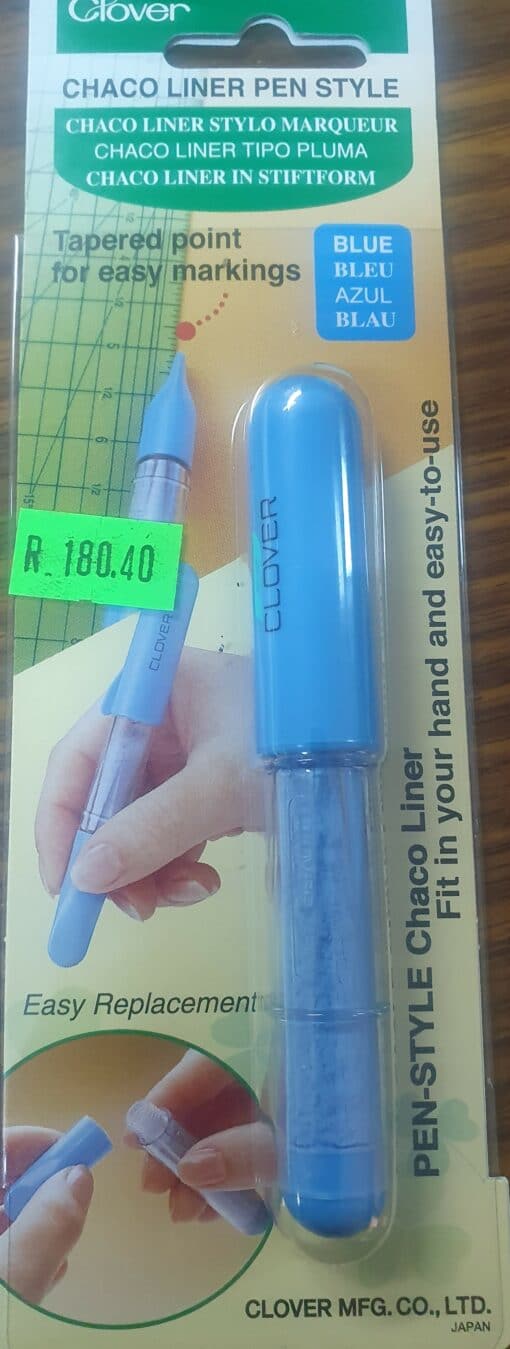 Chaco Liner Blue Pen Style