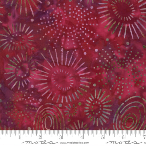 Sunny Day Batiks      Raspberry