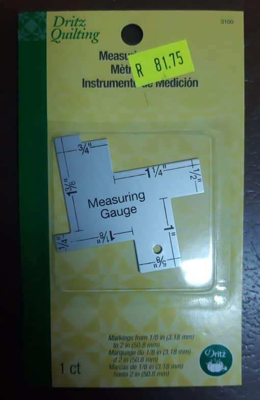 Dritz Quilting 14 in 1 Measuring Gauge