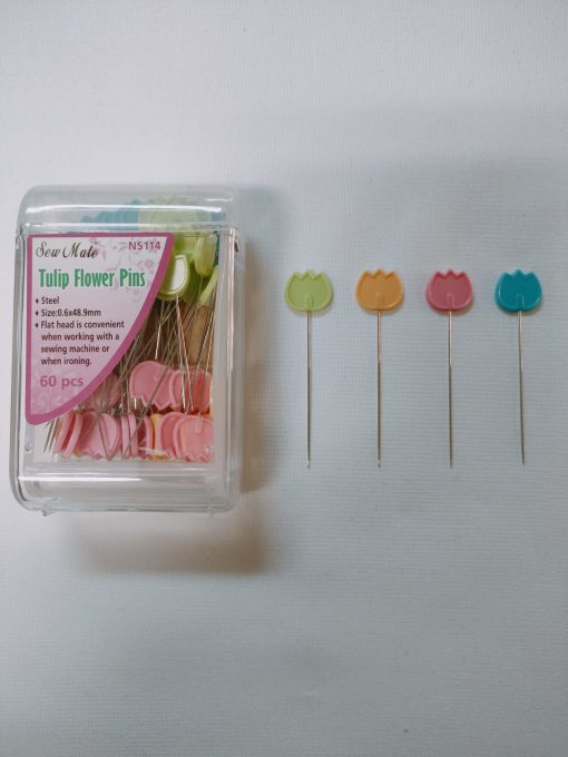 Sew Mate Tulip Flower Pins