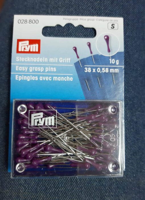 Prym easy grasp pins