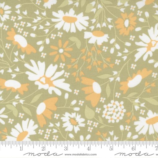 Buttercup Slate Clover light green