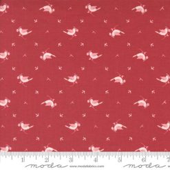 Hollyhocks Roses   Geranium Red  sku 3053 15