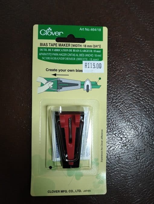 Clover Bias tape maker 18mm