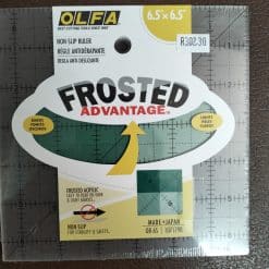 OLFA Ruler 6.5″ x 6.5″ Frosted Advantage