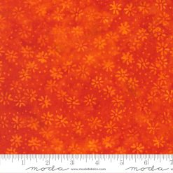 Sunburst Batiks       Tangerine 4370 13      Moda         #1